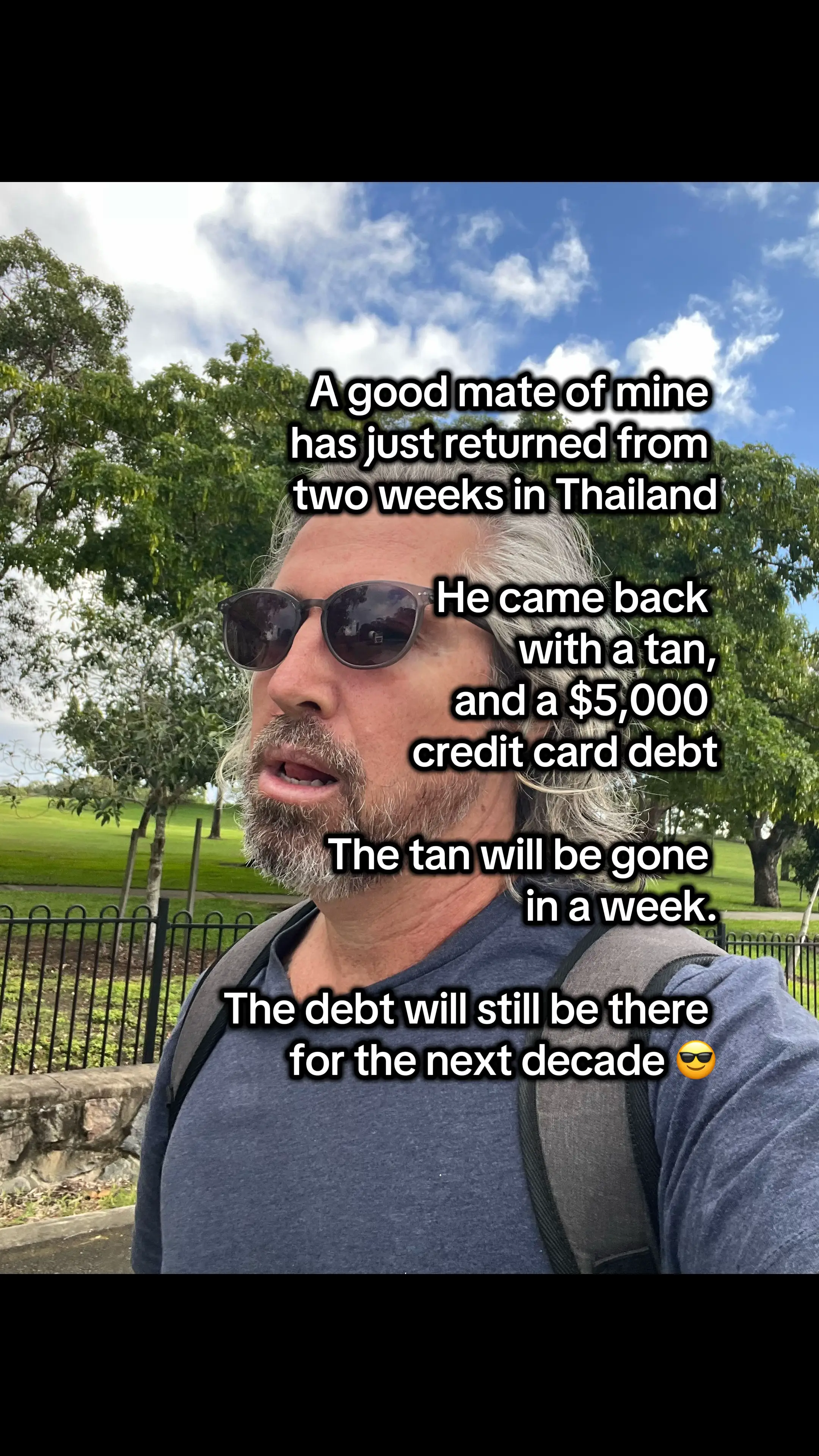 Don’t still be paying for your next two-week holiday for the next ten years 😎
