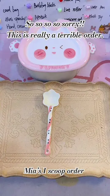 @mia, so so so sorry!! This is a terrible order😭😭 #asmr #mysteryscoop #uk #gif