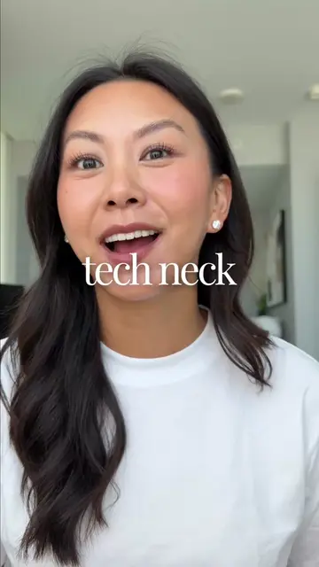 my tech neck is SO much better so here’s how I drastically improved it in just 1
