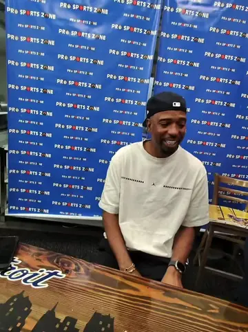 Salute to Rip Hamilton, man—this interaction was a whole vibe. Seeing how genuin