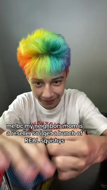 needoh fuzz ball #fyp #neehdoh #squishy #ilikenarwhals #rainbow 