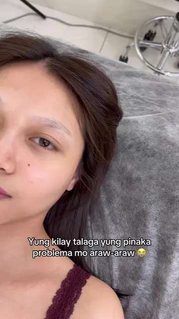 Yung problema mo ang kilay mo araw-araw dahil sobrang nipis😭😭 Buti na lang may