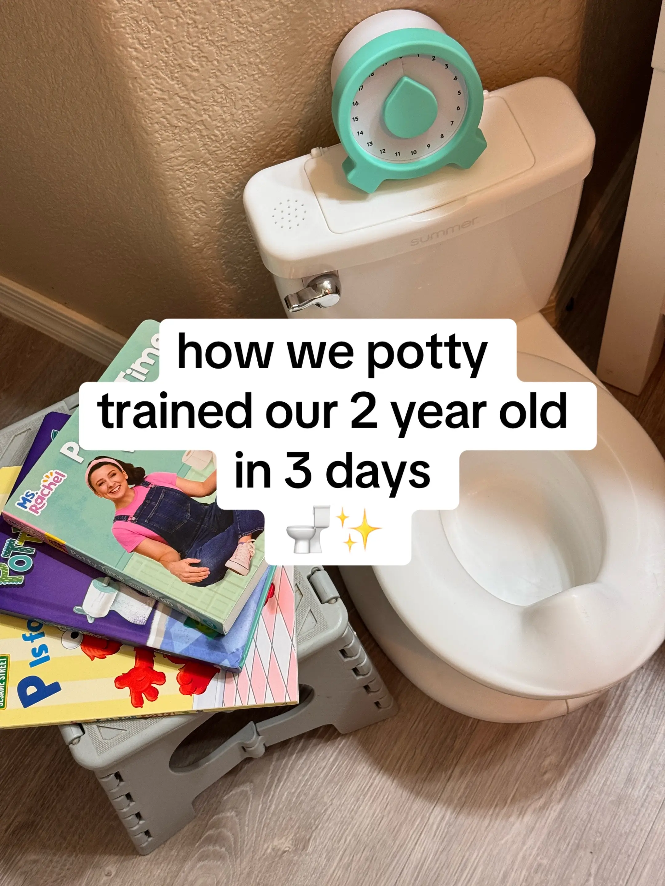 Officially diaper free!! 🥹👏🏼 Potty training can feel intimidating but take yo