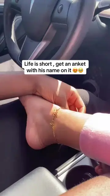 Send this to him ❤️😩 #anklet #customjewelry #stainlesssteel #girlygirl #baddie 