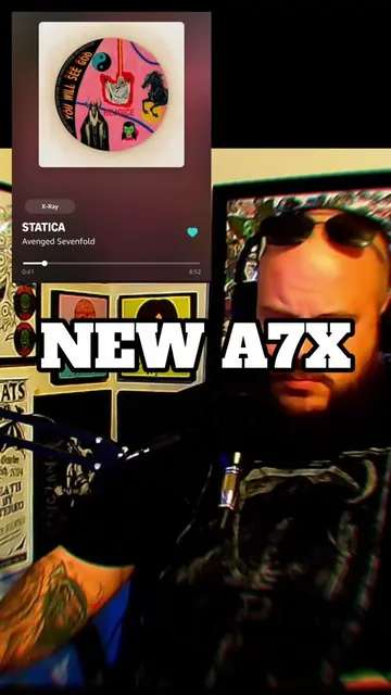 Wake up yall @avengedsevenfold released a new 4 song EP - STATICA is live on Ama