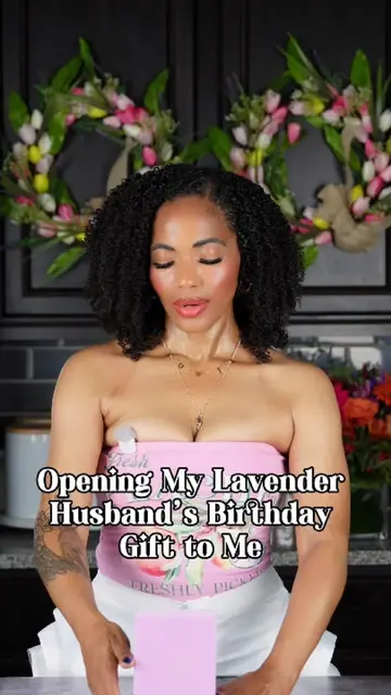 @The Zactivist takes such good care of me. 🥹💜 Find your own man. 😂 Birthday u