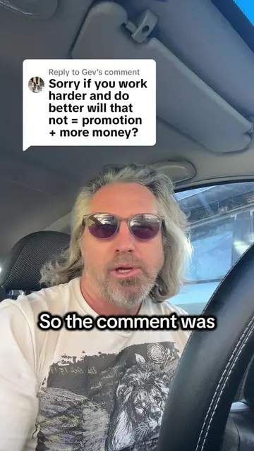 Replying to @Gev  Work harder does NOT equal more money 😎 #moneytok #jobsearch 
