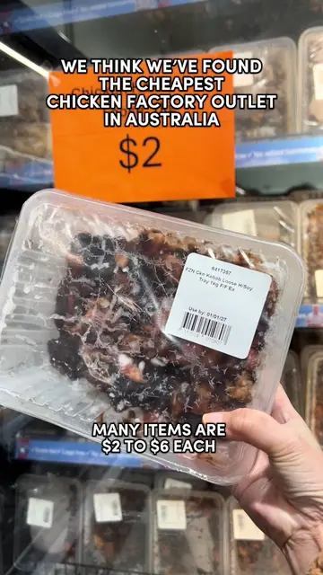 From $2 per pack, we think this is the cheapest chicken factory outlet / food sh
