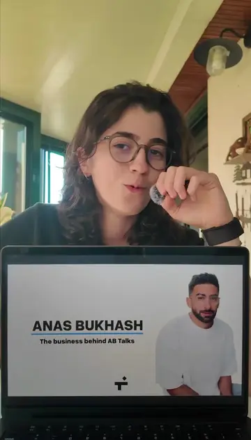 Let's talk about Anas Bukhash for a second. This man started AB Talks because he