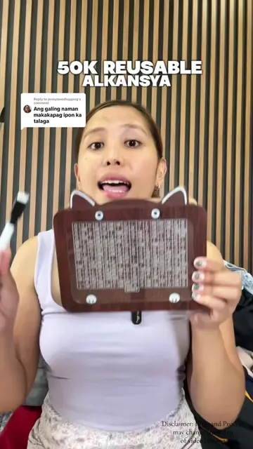 Replying to @jennyloveshopping  Hindi talaga masasayang yung pera mo dahil reusa