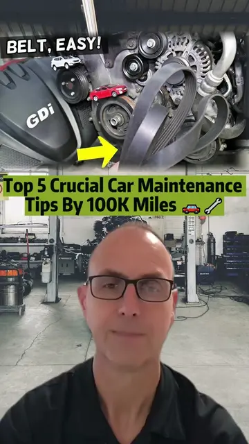Keep your car running smoothly! 🛠️ Discover the 5 essential maintenance items t