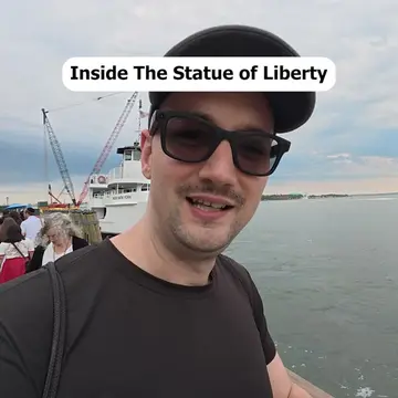 Inside The Statue Of Liberty In New York City, USA #newyorkcity #usa #travel #tr