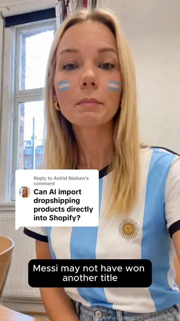 Replying to @Astrid Nielsen From AliExpress suppliers to live listings, AI strea