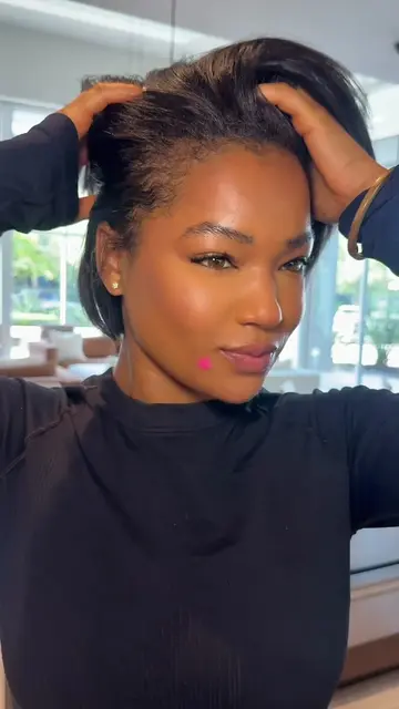I've heard you can only style a bob 2 ways, "Middle part & Side part".. I guess 