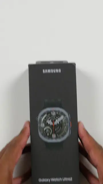 Samsung Galaxy Watch Ultra2 Titanium Silver Unboxing #asmr #samsunggalaxywatchul