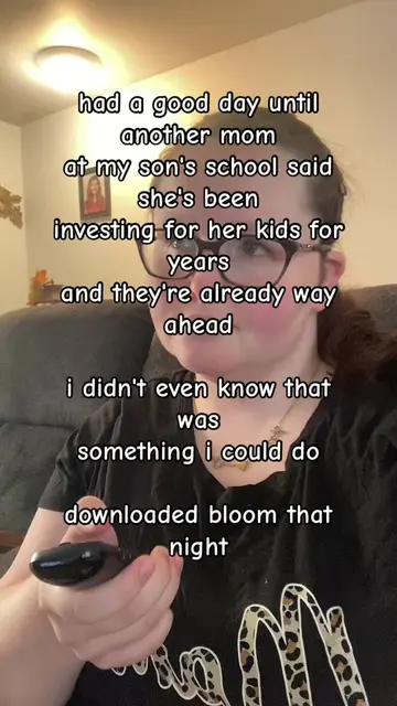 downloading bloom to help teach my kids to have financial security #learnfinance