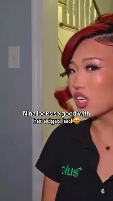 Nina looks so good with her edges laid 😍 @Nina Lin @Bask and Lather Co #ninalin