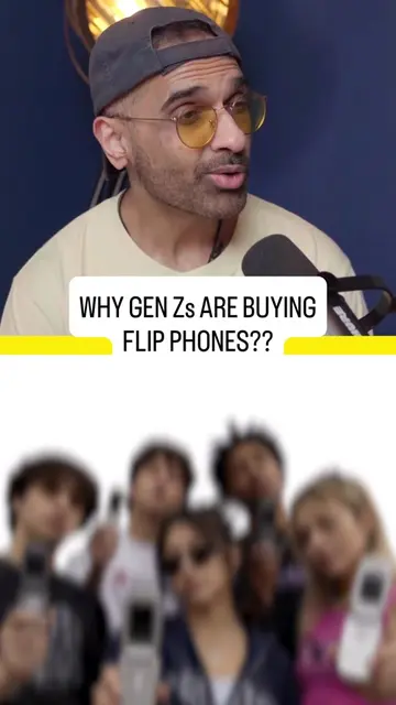 Why are Genz buying flip phones?