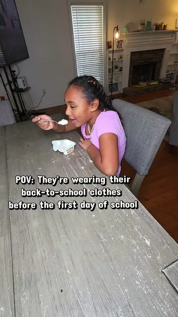 Random question, but am I the only one that used to do a back-to-school fashion 
