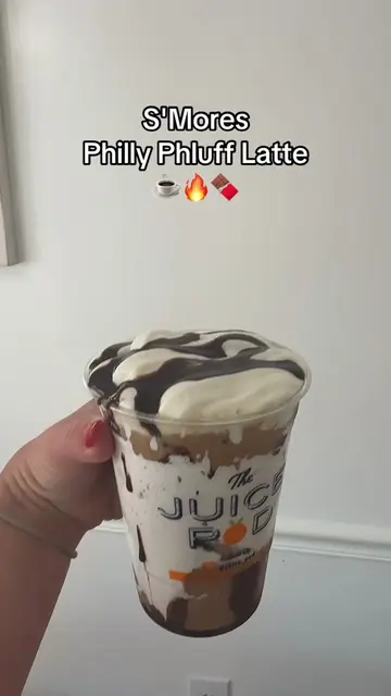 S'Mores Phluff Latte 🌝🔥😍 #latte #smores #coffee #philly #foodreview 