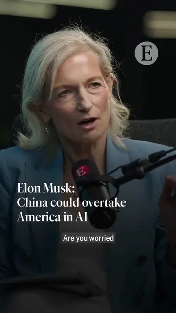 Elon Musk says there’s a “good chance” China will be the world leader in AI. The