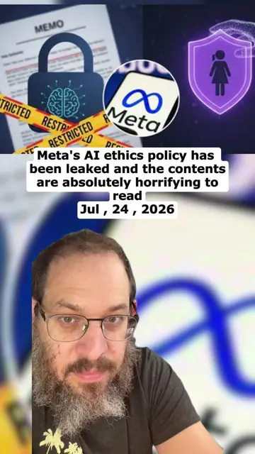 Meta's AI ethics policy has been leaked and the contents are absolutely horrifyi