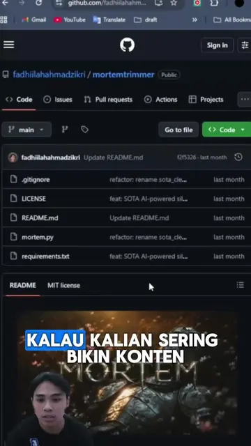 Tool gratis yang bisa otomatis motong bagian diem di video + ngurangin noise. 🤯