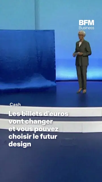 Les propositions pour les nouveaux billets de 5 à 200 euros 💶 La présidente de 