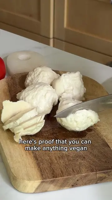 These vegan bocconcini (mozzarella balls) are soft, creamy, and perfectly slicea