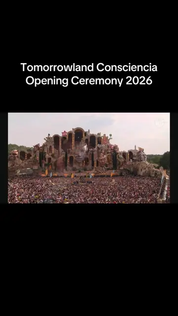 Tomorrowland Consciencia MainStage Belgium - Opening Ceremony - Miss Monique #co