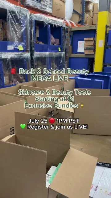 Join us LIVE on July 25 at 1PM PST for $1 deals, exclusive bundles, and LIVE-onl