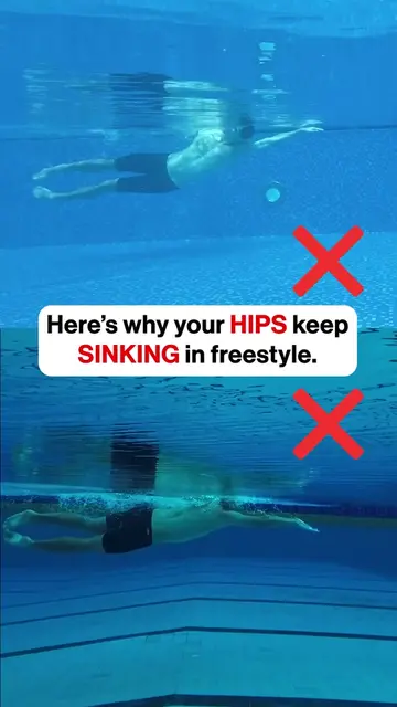 Sinking hips are one of the most common problems, especially for beginners and a