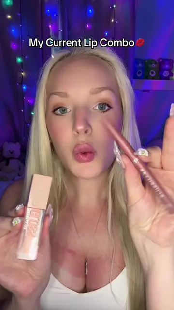 Most asked question lately!💋Loving this lip combo for summer!#asmr #asmrtiktoks