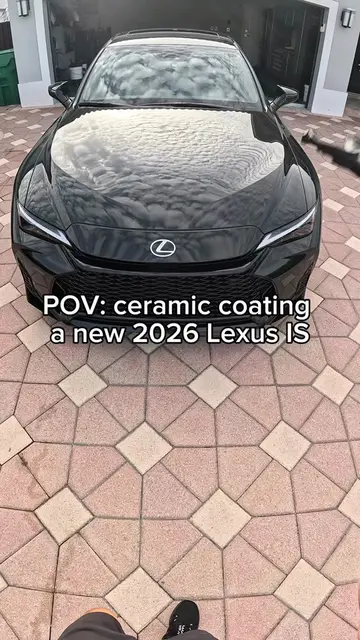 2026 LEXUS IS. BRAND NEW. FIRST THING: PROTECT IT. Our client recently purchased