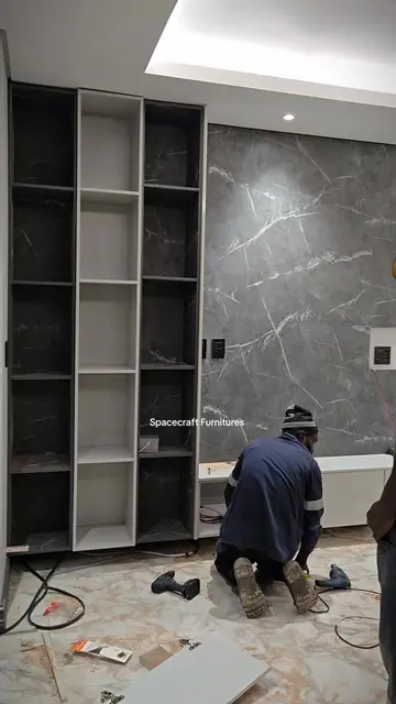 POV: You weren’t looking for a TV stand… now you’re addicted to this one. 😮‍💨✨