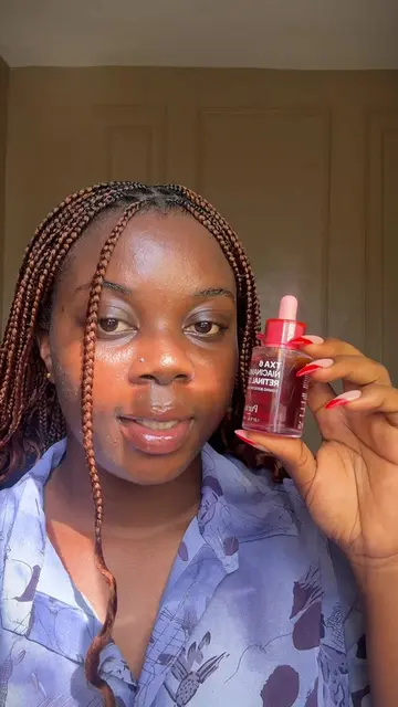 Niacinamide Retinal TXA all in ONE serum?! One drop, dark spots out! #puritoseou