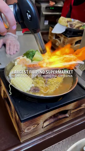 🇵🇭🛒 Largest Filipino supermarket is opening in Arizona! Seafood City is more 
