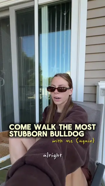 pause, our show is on👀 #bulldog #dogwalker #bulldogsoftiktok 