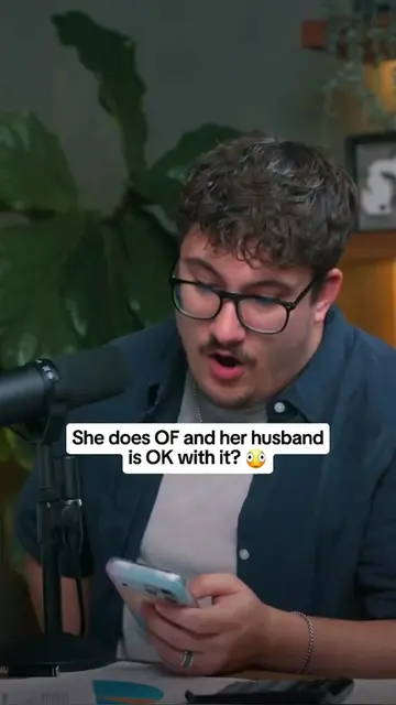 She does OF and her husband is OK with it? 🫨  #calebhammer #calebhammerfans #ca
