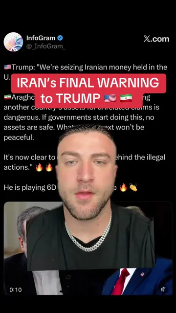 IRAN’s Message to TRUMP. #usa #trump #war #ww3 #iran