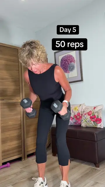 Triceps! If you want to get rid of that arm fat on the back of your arms, this i