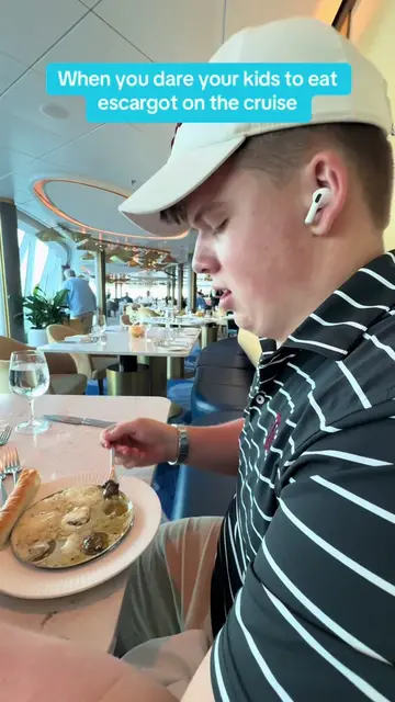 Time to try new things! They won the bet! #utopiaoftheseas #loyaltoroyal   #roya
