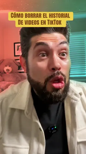 Cómo borrar el historial de los vídeos que haz visto en TikTok  #historial #borr