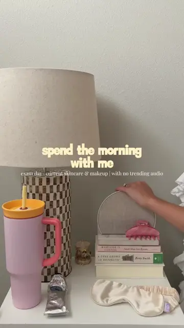 let’s spend a productive morning together on an exam day, with no trending audio