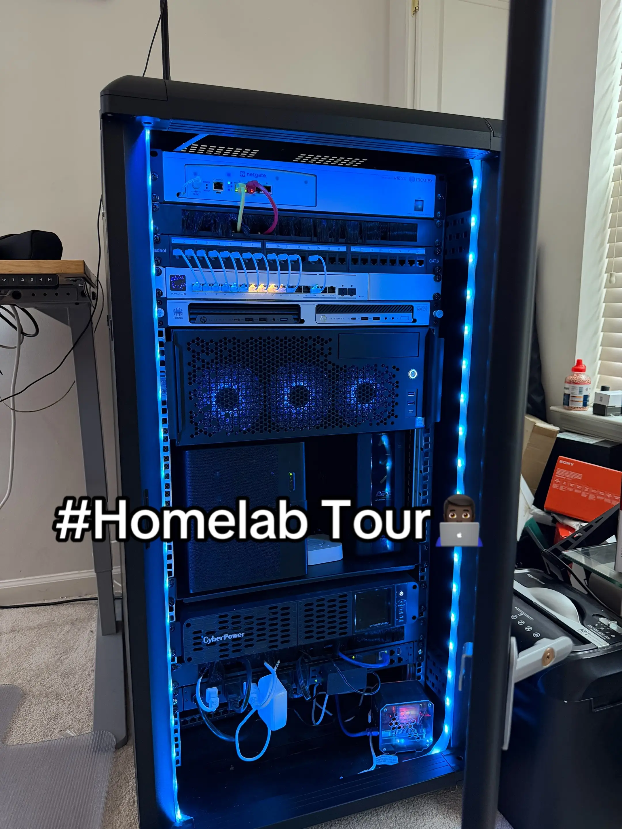 Quick tour of my server rack setup. Very happy with the current state of things.