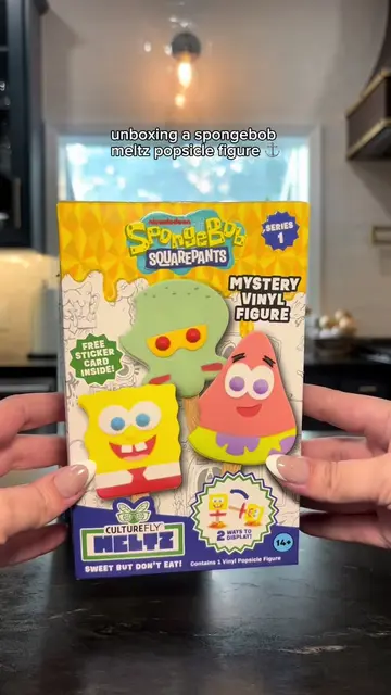 unboxing a spongebob meltz popsicle figure ⚓️✨ @CultureFly @SpongeBob @Nickelode