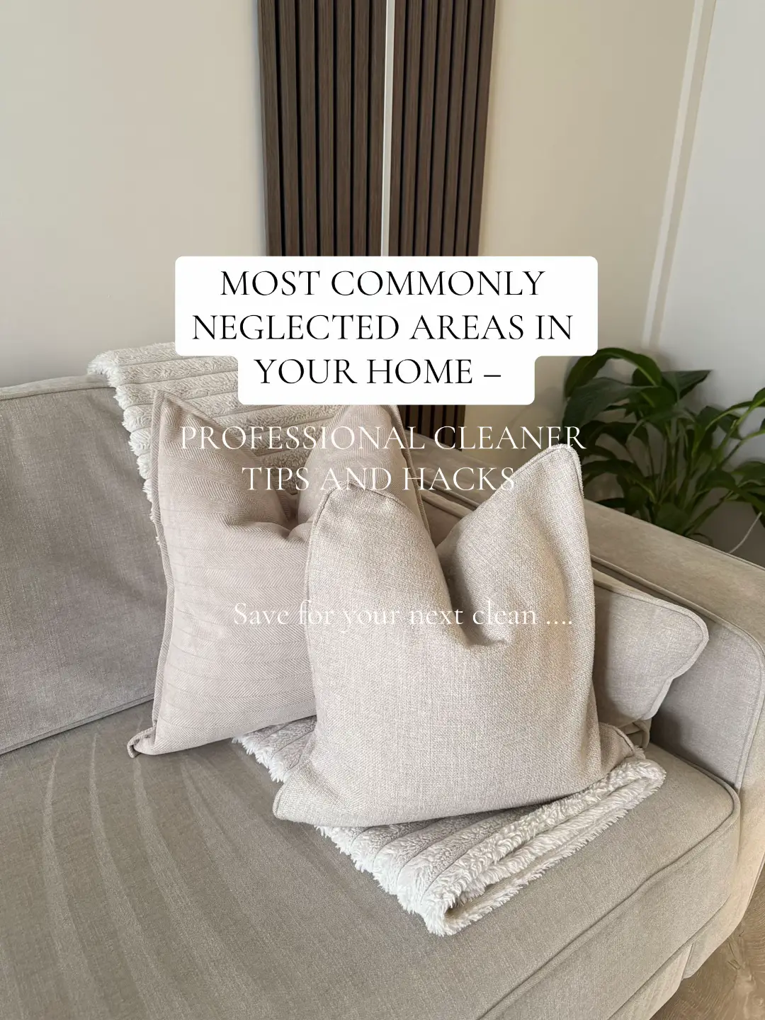 the most commonly neglected areas in your home 🧺✨ we all have those little area