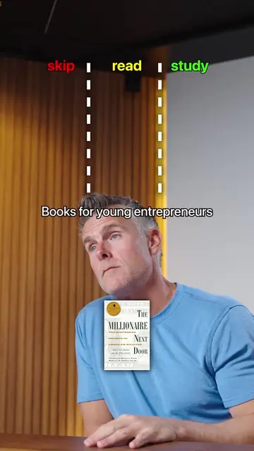 Should you SKIP, READ, or STUDY these books if you're a young entrepreneurs