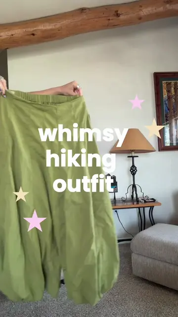 adding some whimsy to my hiking outfits !! 🪷🌱 part 4 of this series & (the las