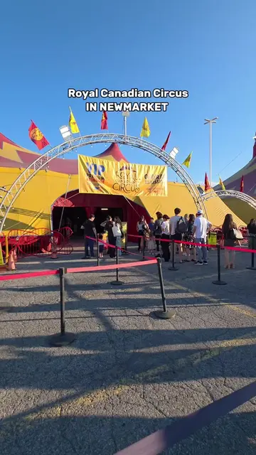 What a show! 🎪✨️ The Royal Canadian Circus is in Newmarket this weekend from Ju
